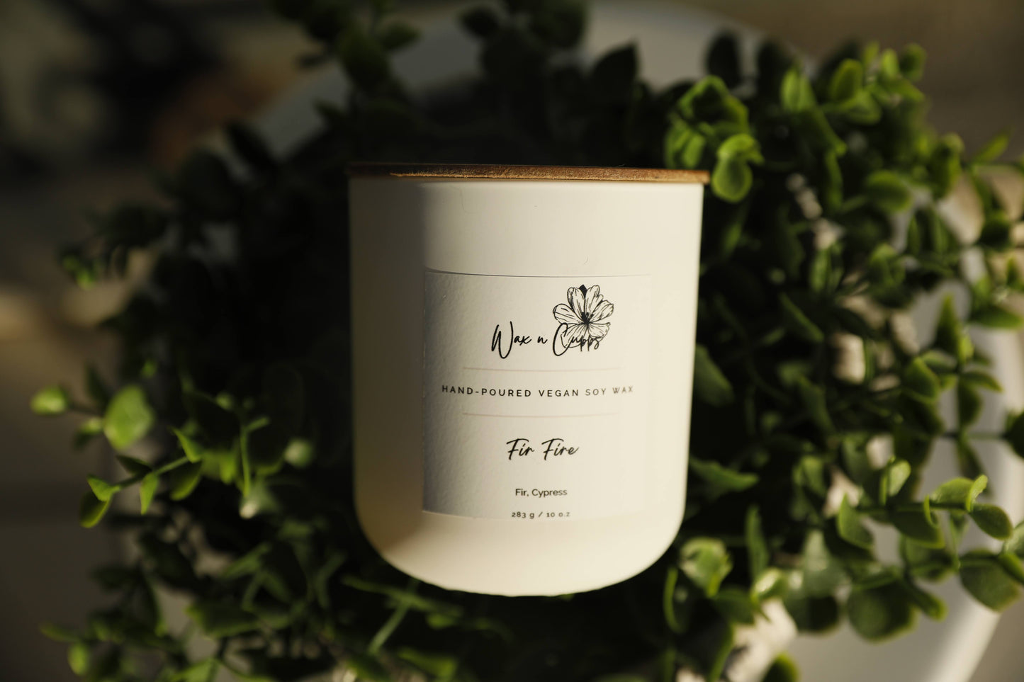 Luxury Scented Candles - Fir Fire - 10 oz