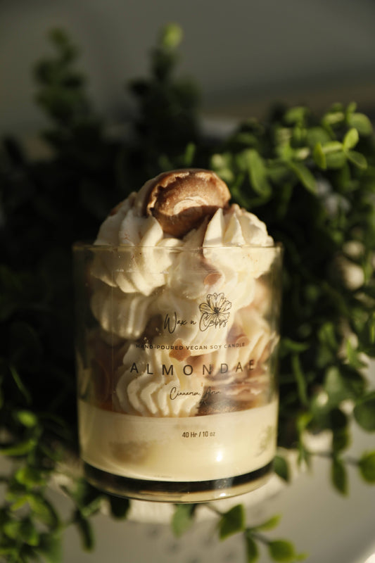 Luxury Dessert Scented Candles - Almondae - 10 oz