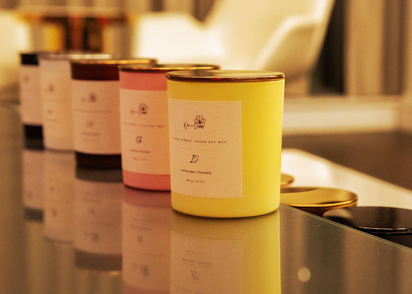 Luxury Scented Candles - AM - 10 oz