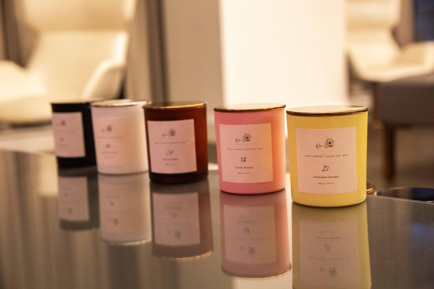 Luxury Scented Candles - EB - 10 oz